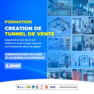 CREATION DE TUNNEL DE VENTE 2025